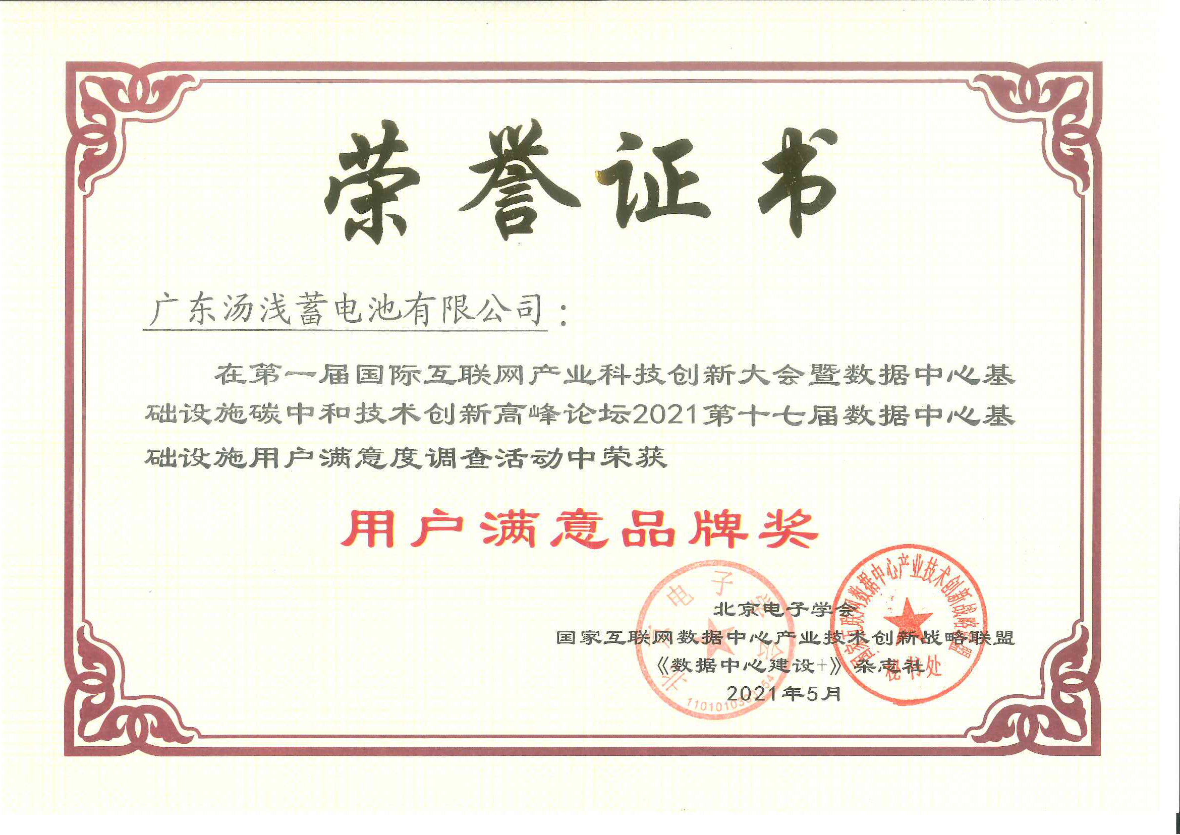 User Satisfaction Brand - 2021